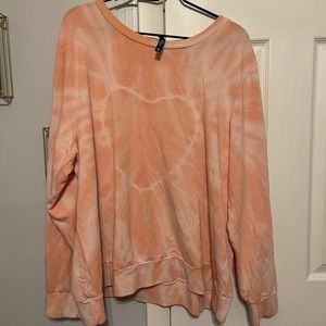 Torrid tie dye sleep sweatshirt size 3